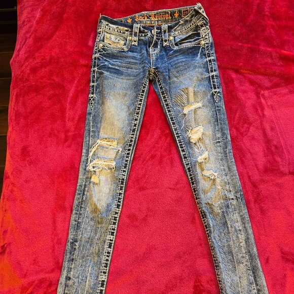 Rock Revival women's jeans 25 - Picture 1 of 4